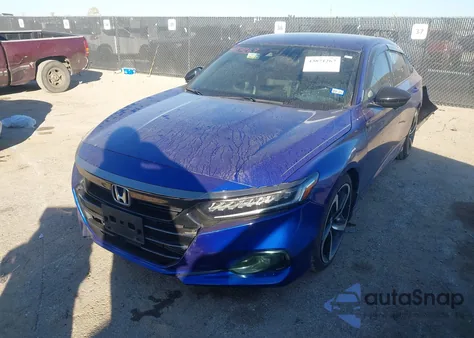 2021 Honda Accord Sport from USA, damaged, VIN 1HGCV1F35MA090785